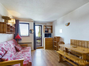 Studio plein sud à 50m des pistes, balcon, idéal pour 4 personnes - FR-1-398-561